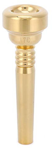 Trompeten Mundstück Gold Trompetenmundstück 17C Kleines Metall Musikinstrument Zubehör für Anfänger Professionelle Spieler