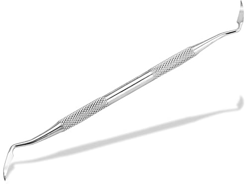 Hunde Sichel Scaler Zahnsteinentferner für Haustiere als Zahnsteinkratzer | Zahnbürsten Alternative 13 cm Zahnreiniger aus Edelstahl zur Zahnreinigung und Zahnpflege bei Tieren