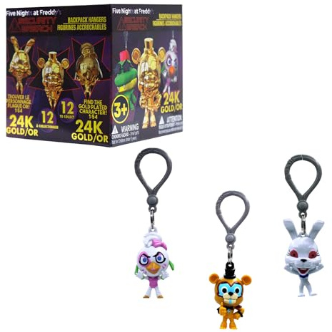 Just Toys LLC Cintres pour sac à dos Five Nights at Freddy's, multicolore, 7 inches