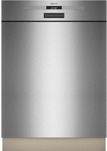 NEFF S125ECS01E, N 50, Smarter Unterbau-Geschirrspüler, 60 cm, Besteckschublade, Made in Germany, automatische Türöffnung Open Dry, besonders leise Spülmaschine, Oberkorb höhenverstellbar, Aqua Stop
