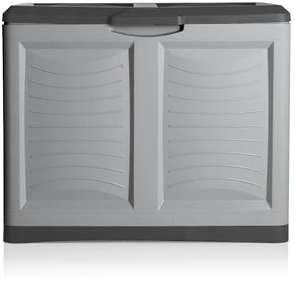Bama Behälter aus Kunststoff, 200 l, Grau