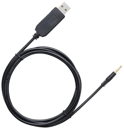 Wnmzxc PL2303 Cavo flash di aggiornamento for comunicazione con adattatore convertitore jack audio USB RS232 da seriale a 2,5 mm(Color:TipTXD ringRXD)
