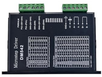 Step electronic starter Driver DM542 Microstep 25600 shell for nema17 nema23 Stepper electronic starter Controller