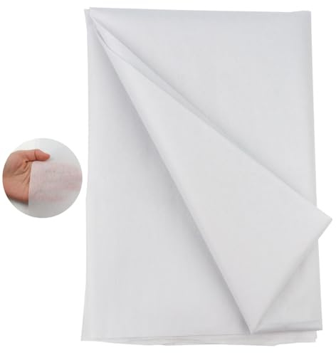 DARENYI Fusible fleece-gränssnitt för sömnad, icke-vävt fusibelt gränssnitt, ensidig polyestertyg för gör-det-själv-hantverksmaterial (3 m x 1 m)