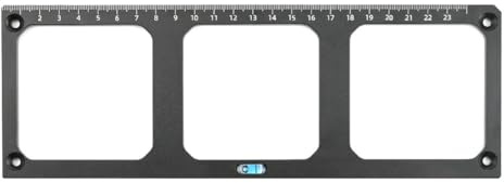 Okeeyseda 86 Tipo Enchufe de Interruptor Caja Inferior Plantilla de Trazado Ranurada Herramienta Orificio de Apertura Herramienta de Decoración Herramienta de Albañil A