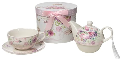TAZA/TETERA EN CAJA REGALO 300ML
