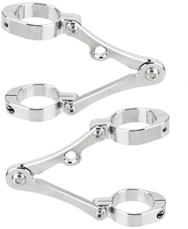WANGCL 1 paio di supporti per fari per moto adatti per forcelle da 39-41 mm