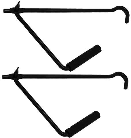 POPETPOP Cric Manuale per Auto 2 Pezzi Attrezzo per Cric a Forbice Pieghevole Maniglia Sollevatore Compatto per Cambio Pneumatici e Riparazioni Auto