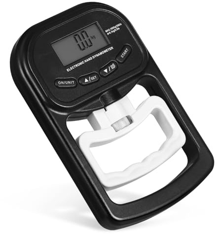 TOYANDONA Tester Della Tenuta Della Presa Dinamometro Manuale Ricaricabile Misuratore Per Allenamento Riabilitativo Fitness Sportivo
