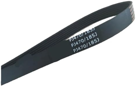 2Pcs Rubber Multi-wedge Belt PJ370 PJ373 PJ375 PJ376/148J PJ381/150J Multi-groove Belt(PJ375)