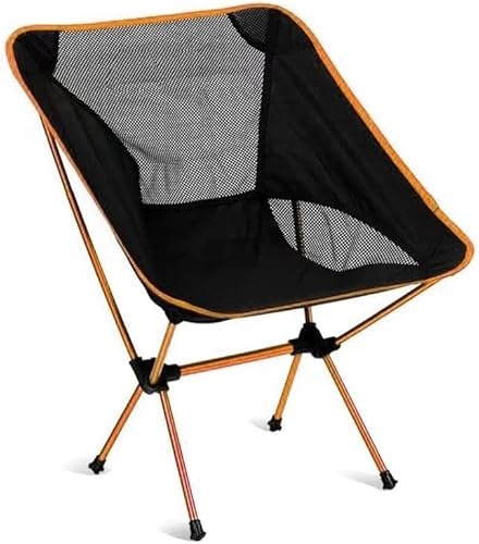 Tragbarer, leichter Aluminium-Campingstuhl – Outdoor-Klapphocker für Angeln, Freizeit, Reisen, Wandern – und kompaktes Design für einfachen Transport