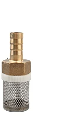 BZHAOMAOL Garden 1pc 6~19mm Car Wash Irrigation Filters Brass Strainer Sprayer Pump Filtering Net Stainless Steel Mesh Filter(12mm)