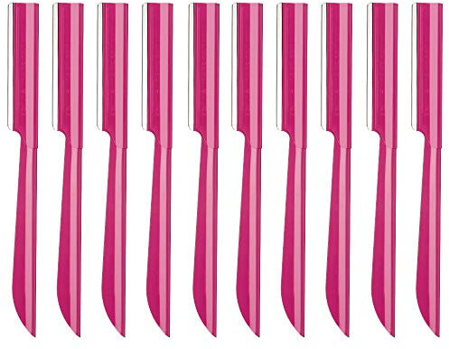 Augenbrauen Rasiermesser, Miss Gorgeous 10pcs Rasierer Augenbrauen Augen Augenbraue Reparatur Gesichts Haarentferner Trimmer Rasierens Installationssatz für Mode Mädchen Damen
