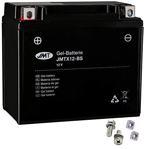YTX12-BS JMT Gel Batterie für VZ 800 M800 Intruder Baujahr 2005-2016