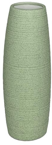 LGYKUMEG Vaso in Ceramica Vaso Floreale Vaso Decorativo Vasi in Ceramica Vasi Vasi Vasi Black Vase per Soggiorno Tavolo Home Office Deco,Verde,L