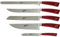 Elegance Rosso Set 5 coltelli che