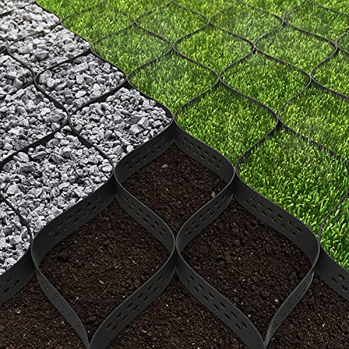 Stabilisateur Gravier Grille de gravier for la passerelle, casier de terre d'allée Geogrid Ground Stabilising for le patio extérieur travail, Pauveaux perméables recadrés for la garniture de roches de