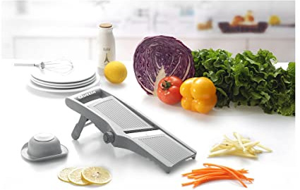 Quttin Mandoline-râpe 3 en 1, Multicolore, standard