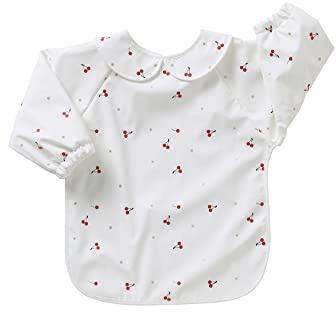 Vertbaudet Baby Ärmellätzchen mit Kragen weiß bedruckt