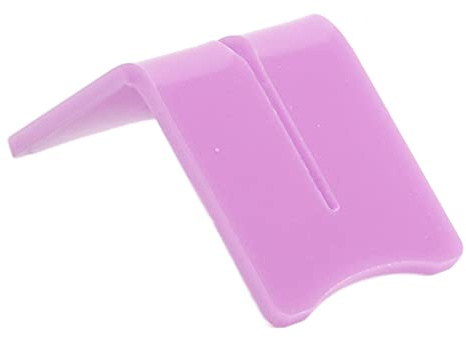 Portafotos Acrílico V para Escritorio con Forma Soporte de Pie para Fotos Fujifilm Soporte de Pie Blanco V para Portafotos con Forma Mesa de Colocación de Fotos (Púrpura)