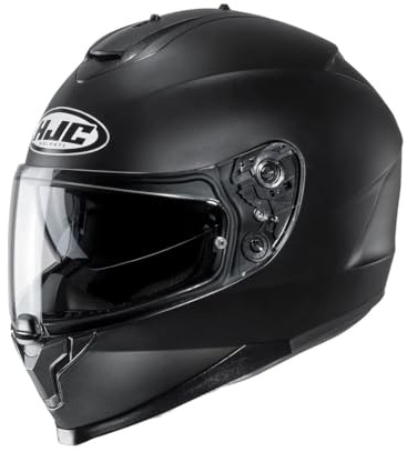 HJC, Integraler Motorradhelm C70N, Halbmattes Schwarz M