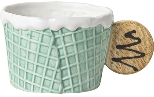 INSTR ins cute ceramic cup coffee cup breakfast cup dinner plate Dim sum breakfast plate imitation biscuit tableware