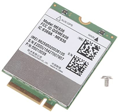 BAHJKASD Tarjeta LTE ME936 WCDMA/HSDPA/HSUPA/HSPA+ GPRS/EDGE para módulos M.2 NGFF, tarjeta WLAN inalámbrica ME936, módulo M936
