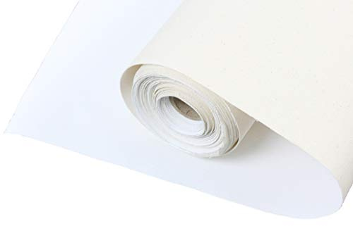 Paintersisters Premium 325gr/m² Leinwand auf Rolle 5m x 80cm, malfertig vorgrundiert, 100% Baumwolle, sehr reißfest! Leinwandrolle