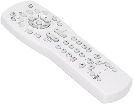 Contrôleur de Système de Centre Multimédia Vidéo TV DVD Magnétoscope AUX pour Série AV 3 2 1 (Blanc)