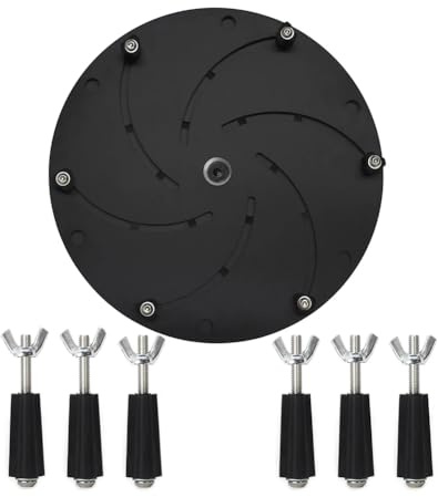 Eighosee M33x3.5 300mm Broche Travail Du Bois Mâchoire Auto Centrage Mandrins de Tour Centrifuges pour Outils de Mandrin de Tour à Bois Creux