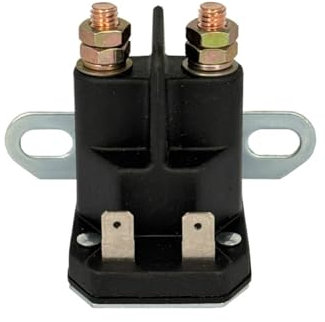 Solenoide relè di avviamento AM138068 per trattorini rasaerba Compatibile con Modelli Trombetta LA100 LA105 LA110 LA115 LA120 LA125
