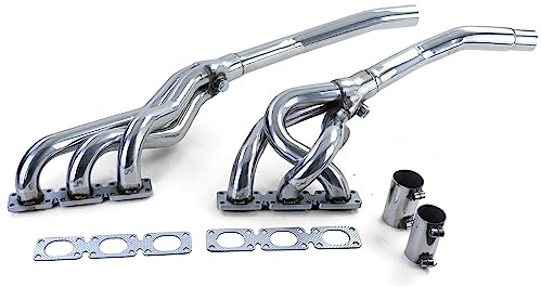 Rennsport Fächerkrümmer Edelstahl passt für 3er BMW E36 320i 24v + 325i 24V M50