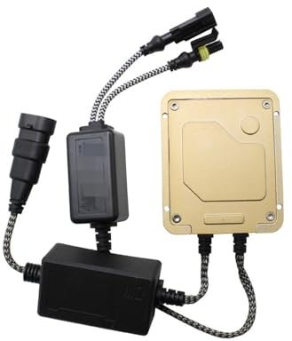 Modulo fari con zavorra allo xeno 12V 55w Testa Della Lampada Della Lampada Della Nebbia Per Bi per xeno Lente Del Proiettore Blocco di Accensione Avvio Veloce(2 piece)