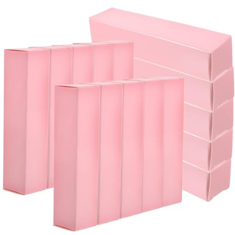 GALPADA 15 Stück Packung Selbstgemacht Lippenstiftbox aus Papier Stabile Lippenstift Verpackung mit Elegantem Design zum Schutz von Lipgloss und Lippenstift