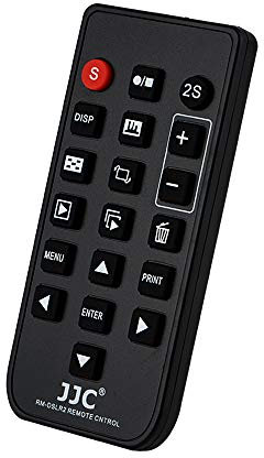 JJC Wireless IR Telecomando per Sony Alpha Replacement of Sony NEX Camera RMT-DSLR2 & RMT-DSLR1 IR Remoto [Vedi Descrizione per Compatibilità]