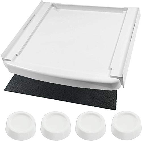 SPARES2GO Stacking & Vibration Reduction Kit for Candy Washing Machines & Tumble Dryers