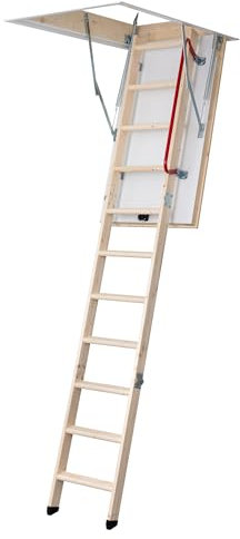 DOLLE Bodentreppe wärmegedämmt 140 x 70 cm U-Wert 0,77 Lichte Raumhöhe bis 285 cm