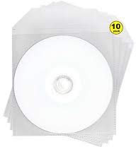 DragonTrading Lot de 10 DVD+R 8,5 Go double couche entièrement imprimables Blanc