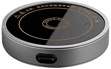 Scalda Bevande USB Scalda Tazza Pannello Impermeabile Riscaldatore di Tazza di tè Elettrico Scalda Bevande per Cacao, tè, Latte, Bevande,Argento