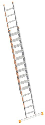 Schiebeleiter 2x14 Stuf. L3,80-6,25m Layher 1032.014