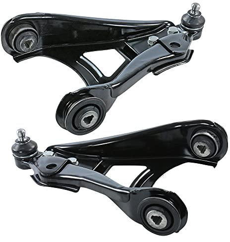 ATEC Germany 2x Brazo de control eje delantero inferior izquierdo y derecho | Compatible con: Nissan Kubistar Großraumlimousine, Kubistar Kasten, Renault Clio II, Clio II Kasten/Schrägheck, Kangoo