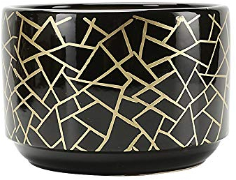 GImLY Keramik-Blumentopf, kreativer chinesischer Stil, großkalibriger Topf, Sukkulenten, Grünpflanzen, Pflanzgefäß, Innen, Balkon, Desktop-Persönlichkeit, Zylinder, Blumentopf mit Drainageloch