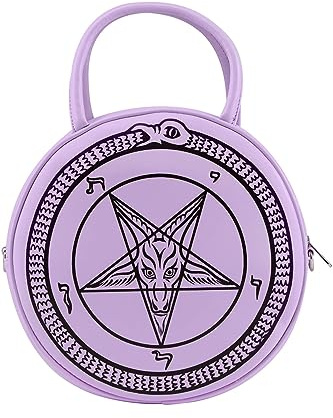 Killstar Bolso de mano - Baby Baphomet Lila, Rosa.