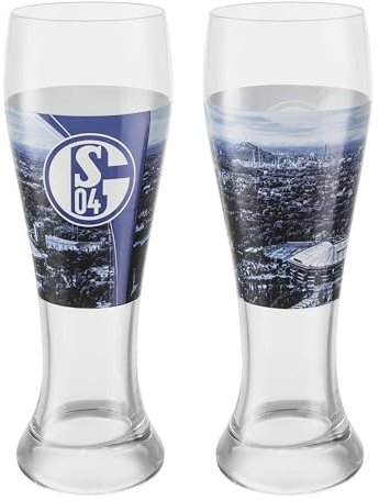 FC Schalke 04 Weizenbierglas 2er-Set - STK
