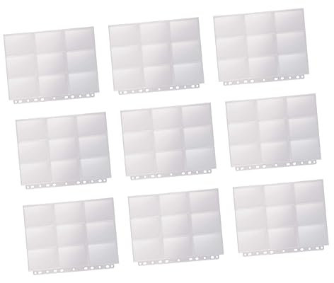 TOYANDONA 20stücke Transparente Kunststoff-aufbewahrungshüllen Für Sammelkarten Karten-organizer Spielkartenhalter Mit Verstärkten Nähten Für Standardgröße Karten