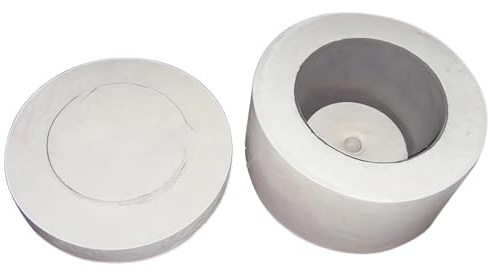 Tressify Mini four à micro-ondes en verre et poterie, chaleur 1200 °C, design compact en fibre de céramique, idéal pour une utilisation domestique, opération rapide et facile pour