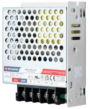 BTF-LIGHTING Fuente de Alimentación 50W 5V Aluminio Driver LED