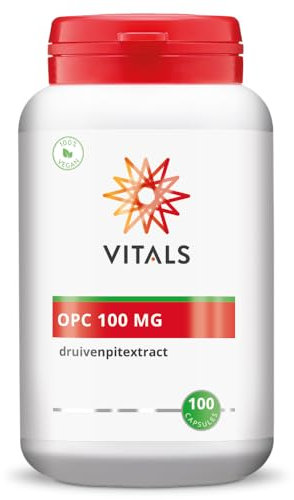 Vitals OPC Traubenkernextrakt – 100 mg OPC, 100 vegane Kapseln
