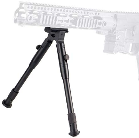 ToopMount Gewehr Zweibein ausziehbares taktisches faltbares Spring Stand 6-9 Zoll Einstellbar für Luftgewehre