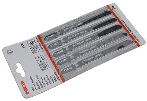 Be In Your Mind HCS T144D Sägeblätter für Holzarbeiten Stichsägeblätter kompatibel mit Bosch Dewalt, Hitachi, Makita, Festool Säbelsägen